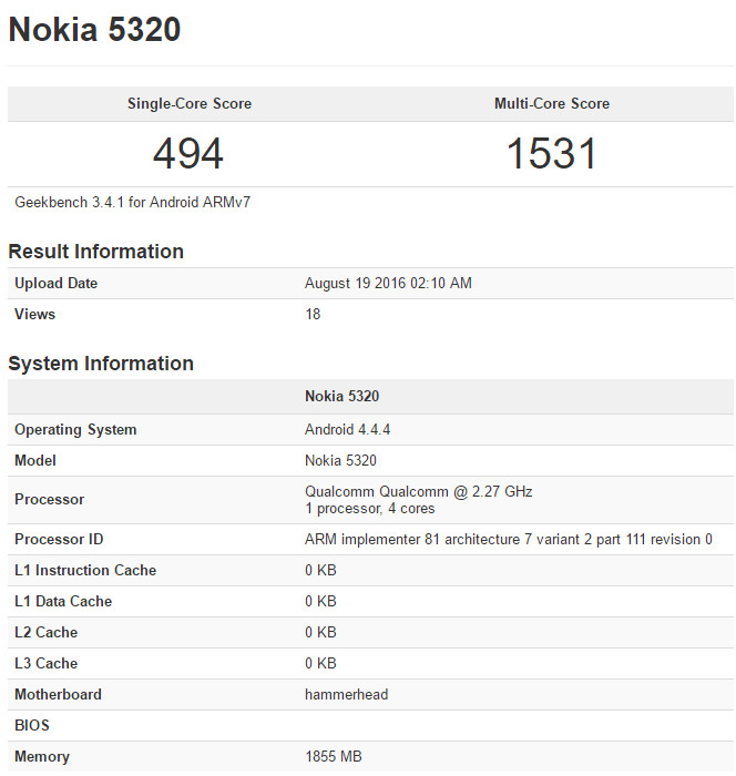 noka5320-geekbench